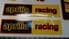 Aprilia RS125 DECALS STICKERS YELLOW, BLACK, RED, RS 125 Racing IP 9 piece